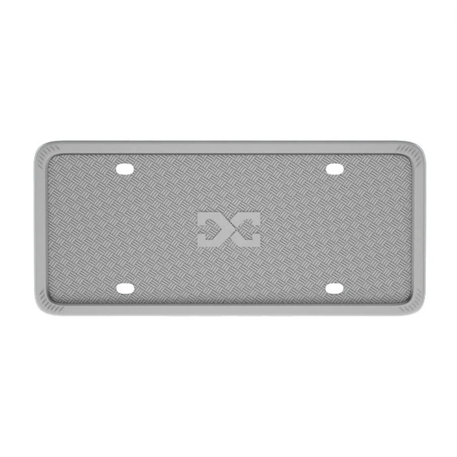 License Plate Frame XCLPF Silicone License Plate Frame Covers 1 Pack Front or Back Car Plate Bracket Holders