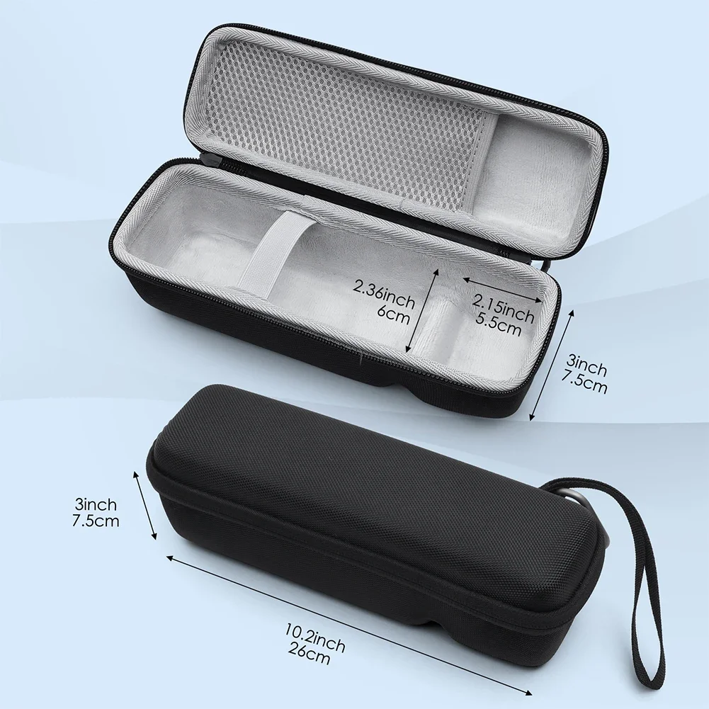 Carrying Case EVA Waterproof Protective Hard Case Shockproof Hand Rope Carabiner Anker Prime 27650mAh Power Bank 250W