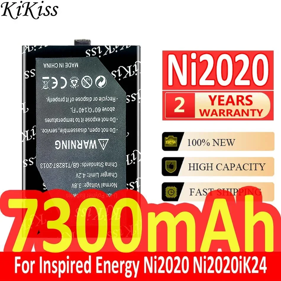 

7300mAh KiKiss Powerful Battery For Inspired Energy Ni2020 NI2020ED Ni2020iK24 NI2020TS24 NI2020A24 NI2020HD24 NI2020ED26