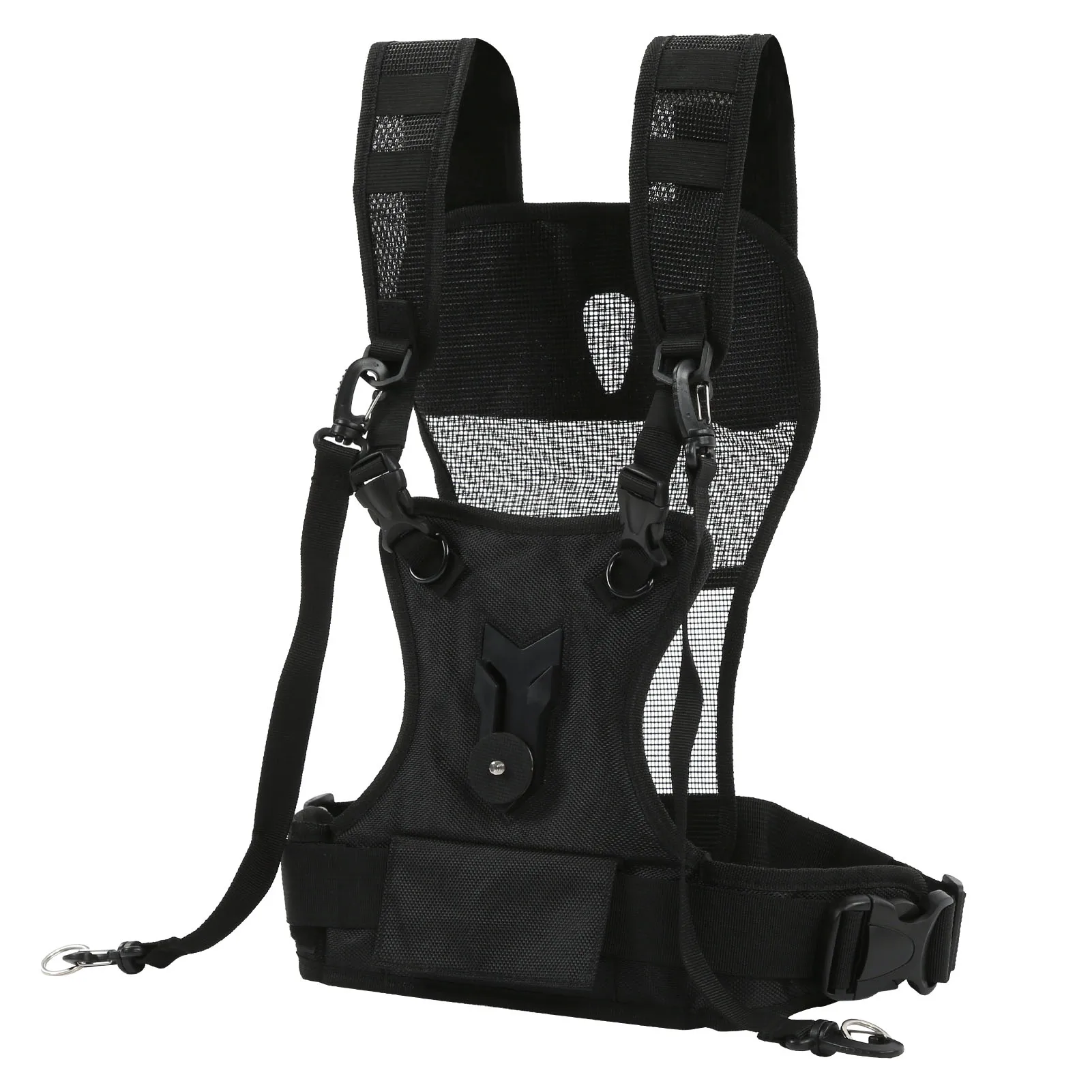 Camera Strap Dual Camera Strap Nylon Comfortable Breathable Adjustable Multi Carrier Chest Harness Dual Harness