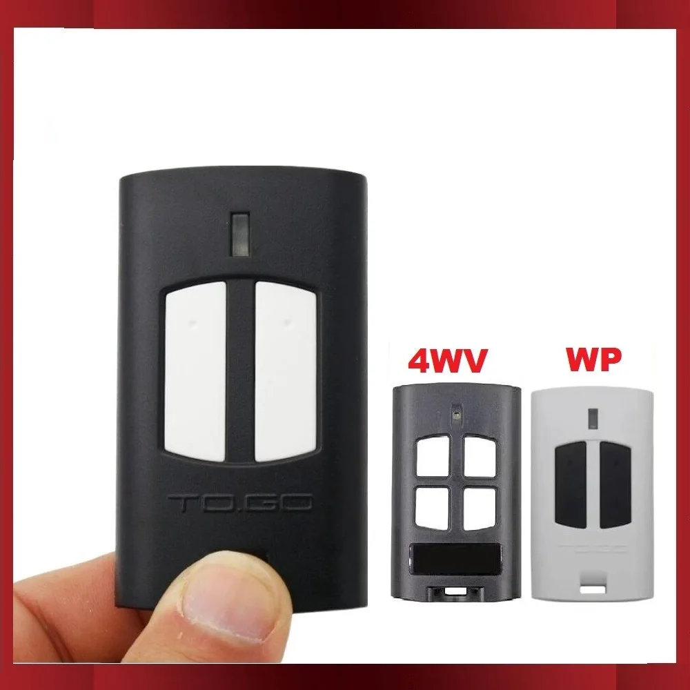 TO GO 2WP Garage Door Remote Control 5PCS 433.92MHz Fixed Code TO.GO WP WV Remote Control Garage Door Opener