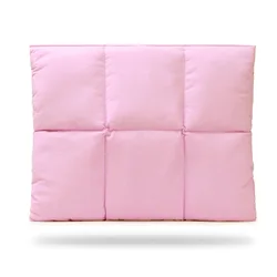 Puffy Laptop Sleeve - Stylish & Protective Notebook Pouch for 13.3 - 15.6 Inch Devices (Pink)
