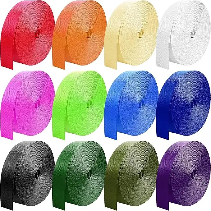 Versatile Nylon Webbing Canvas Ribbon for Creative Sewing and Crafts