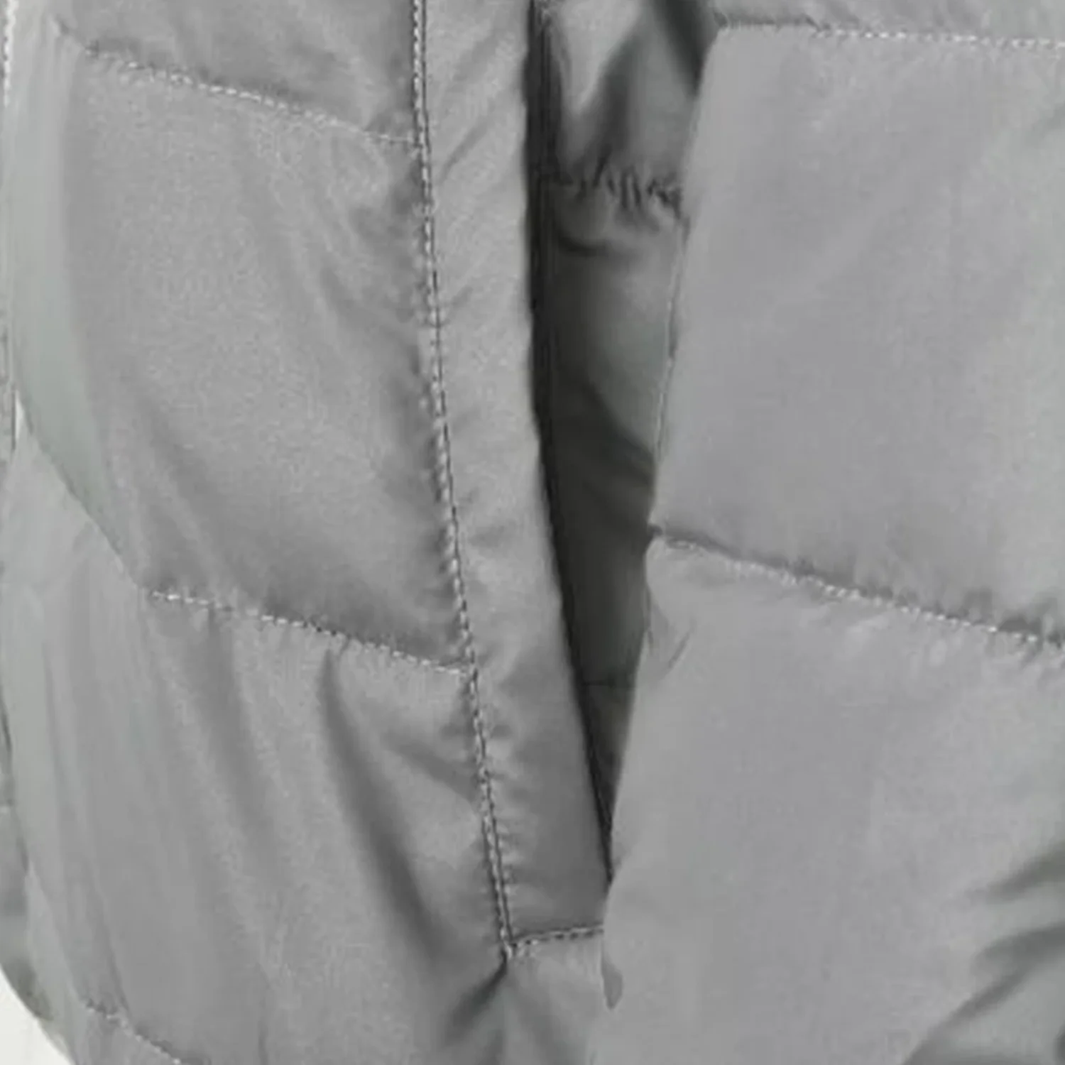 Thermal-Insulated Reflective Parka Jacket Unisex Winter Coat Detachable Hood Night Commuting Safety Outerwear Cycling Outdoor