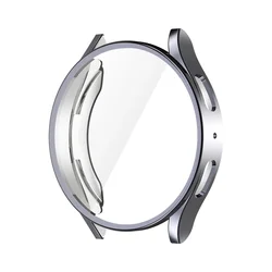 Enhanced Screen Protector Full Cover Case for Smartwatches - Soft TPU Protective Accessories (Gray)