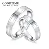 Luxury 1 Piece Egagement Ring For Couple  Pure 100% 925 Sterling Silver Wedding Band Anniversary Jewelry Gift For Woman Man 1