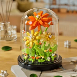 Creative Eternal Rose Succulent Bouquet Puzzle (7239)