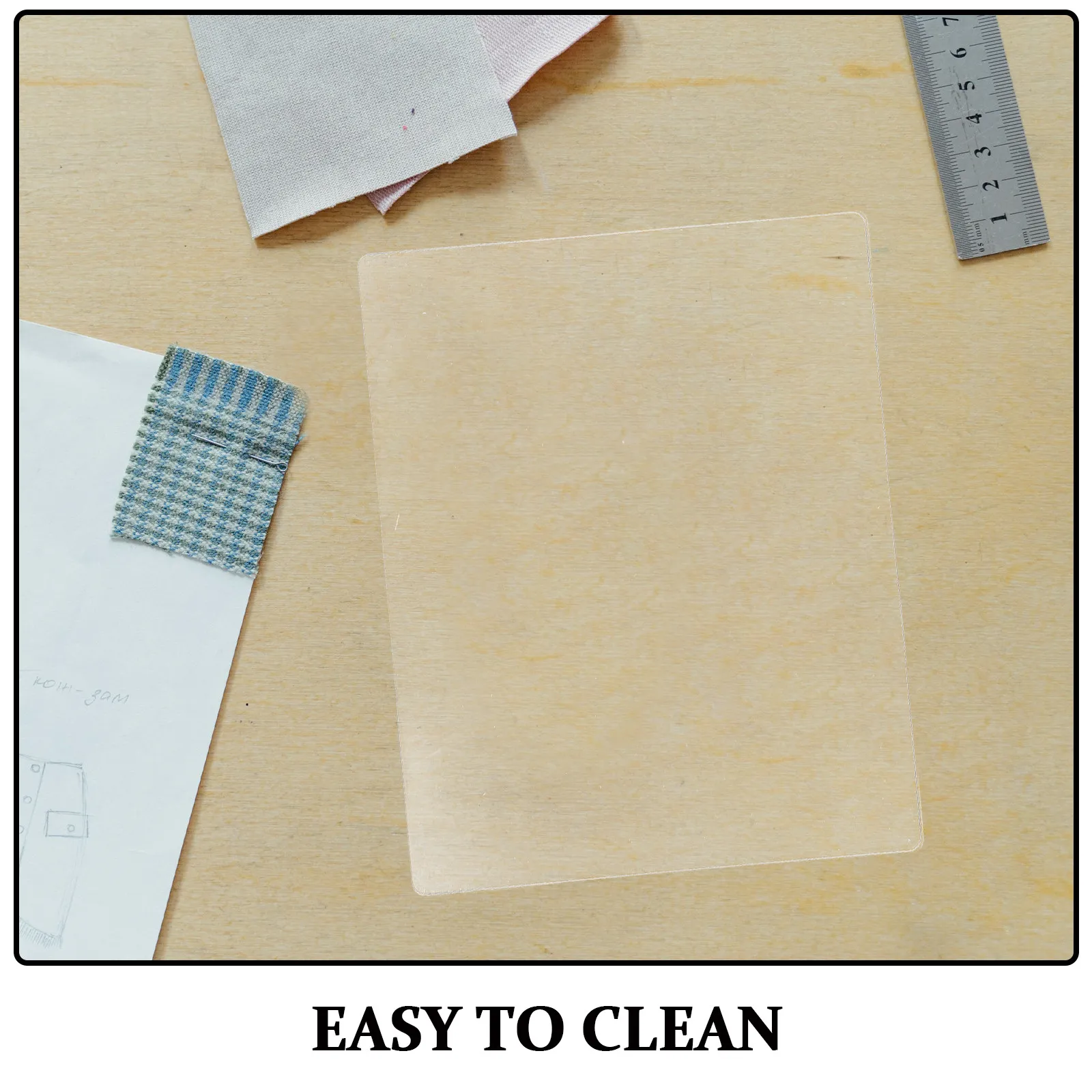 모노프린트 도구 젤 프린팅 플레이트 부드럽고 유연한 8x10 재사용 가능 젤 패드 공예, 스크랩북킹, 저널링, 프린팅용