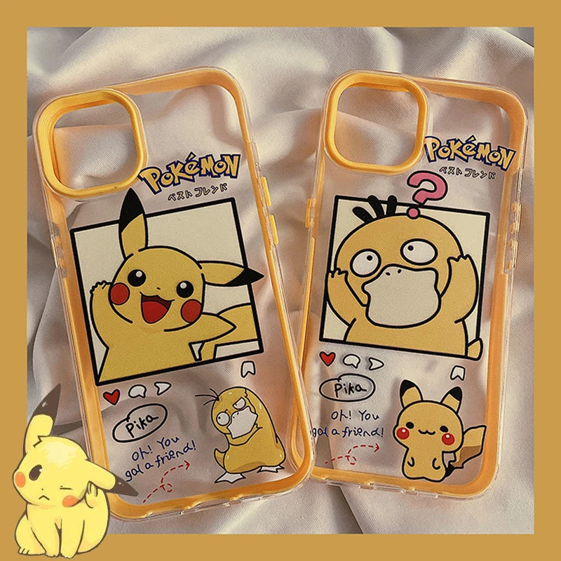 Pokemon Pikachu Psyduck Transparent Phone Case For 13 12 11 Pro Promax X Xs Xr Xsmax 7 8 Plus Cute Back Cover For Iphone Shell T Shirts Aliexpress Pokemon Pikachu Psyduck Transparent Phone Case For 13 12 11 Pro Promax X Xs Xr Xsmax 7 8 Plus Cute Back Cover For Iphone Shell T Shirts Aliexpress