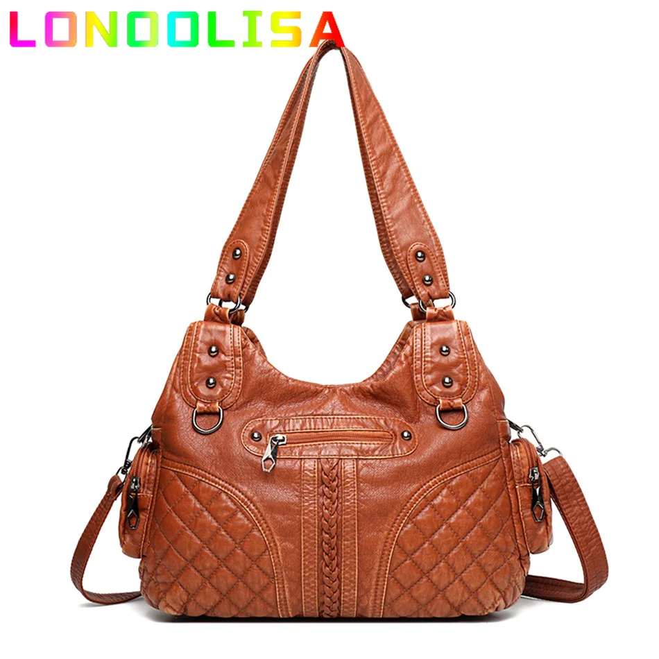 Luxury Handbags Purses Designer Shoulder Crossbody Messenger Bags Women Bag  Ladies Many Pocket Bags Branded Leather Sac A Main - AliExpress