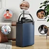 Sauna Steamer Portable Pot, 3L Stainless Steel Steam Generator with Remote Control, Smart Touch Button, Spa Machine 2