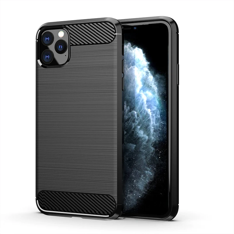 Premium Shockproof Black and Blue Phone Case - Unisex Back Cover