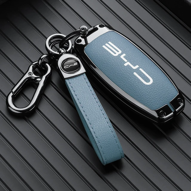 Car Samrt Remote Key Cover Case Fob For BYD NFC Card Atto3 Yuan Tang EV Han Qin Song Plus DMi Dolphin S7 S6 L3 M6 F3 F0 Keychain 2