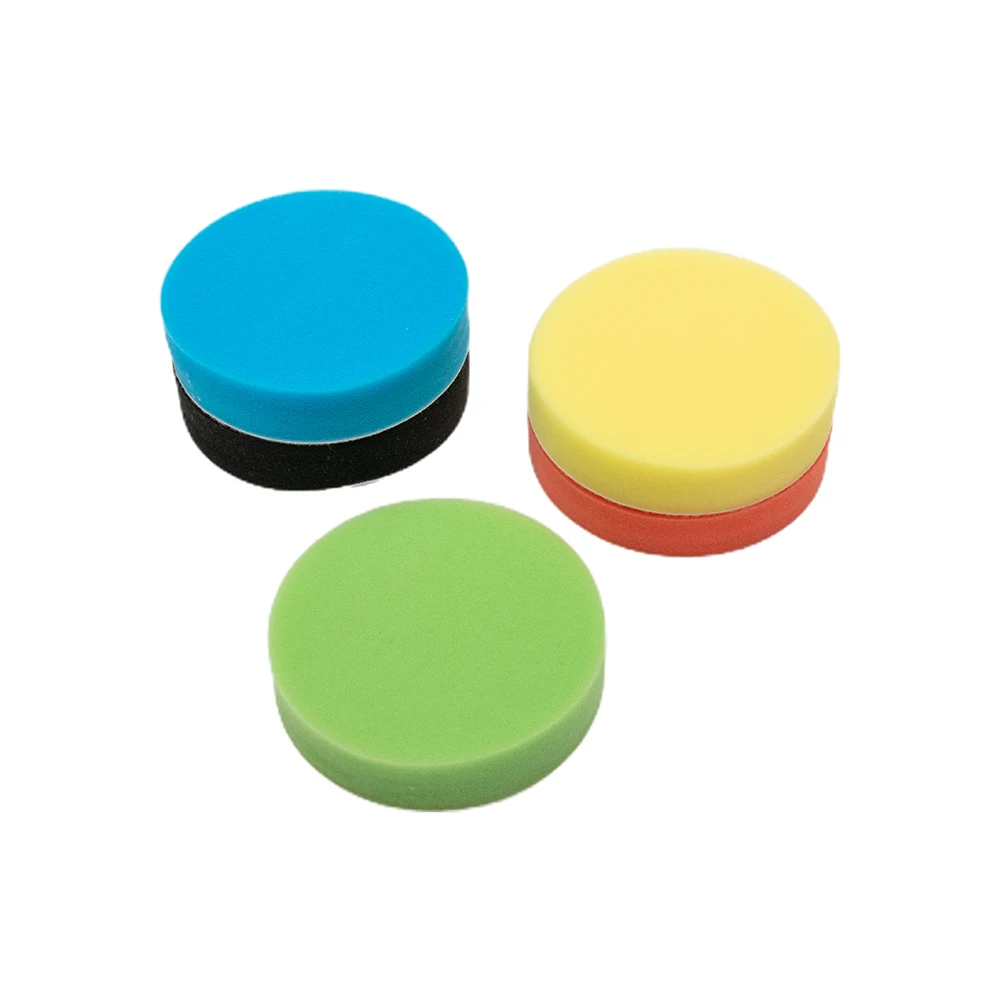 

Waxing Polishing Pad Grinding Sponge Tools 5pcs Attachment Buffing Car Circular Flat Rotary Convenient Durable