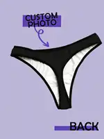 String personnalisé pour femme, sous-vêtements en dentelle personnalisés, cadeau de la Saint-Valentin pour sa petite amie, sa femme, culottes taille basse, anniversaire 2