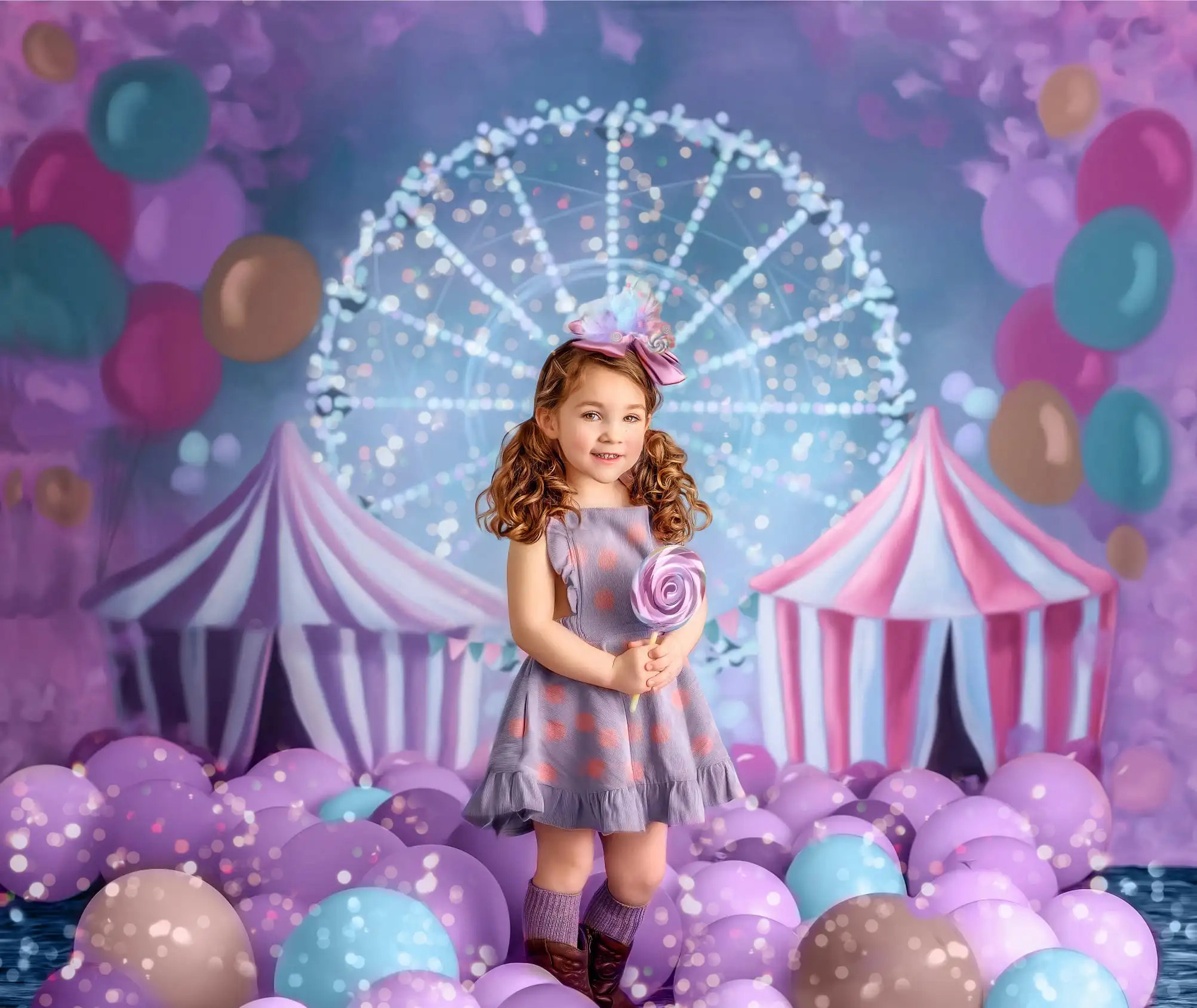 Ŀ Funfair      ǳ Ʈ Photocall Decors  ũ Ž  