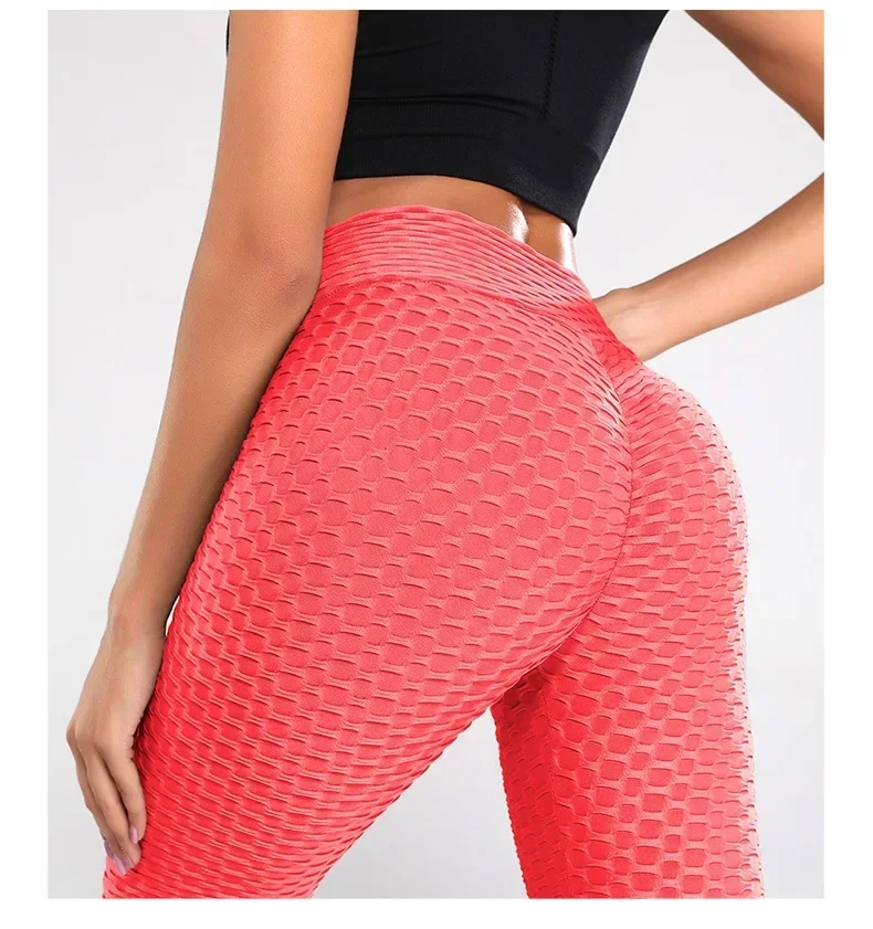 S-3XL Frauen Blase Hüfte Heben ÜbungYoga Hosen Frauen Fitness Laufen Hohe Taille Gym Fitness Sport Ausgestelltes Hose Tanz Sexy – Detail 18