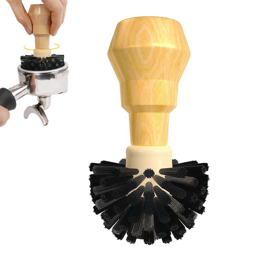 CoffeePortafilterCleaningBrushCoffeeFilterBrushFits51mm54mm