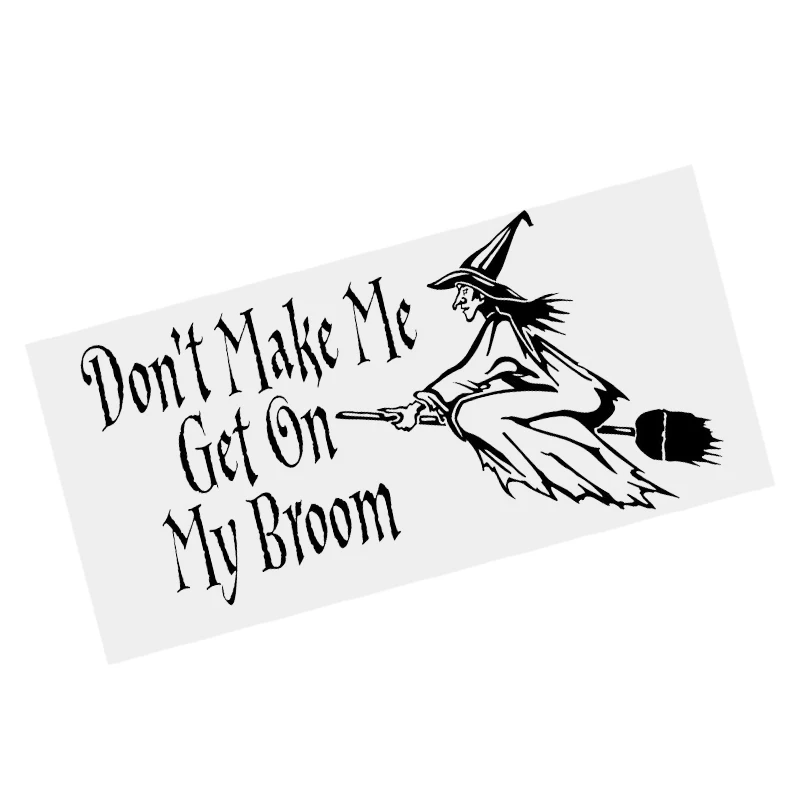 Witch Sticker Pagan Stickers for Cars Don't Preach to 