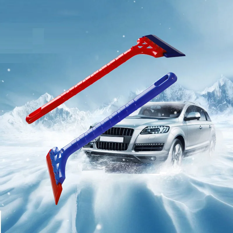 Windshield Scraper For Ice And Snow Auto Ice Shovel For Car With Ergonomic  Handle Winter Snow Removal Tool For Cars Windscreen - AliExpress