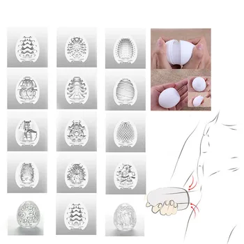 6 Stytle Masturbator Egg for Men Male Penis Toy Anal Sex Shop Sexitoys Sex Toys Vagina Adult Toys 18 Pocket Pussy Toy Box Hidden 3