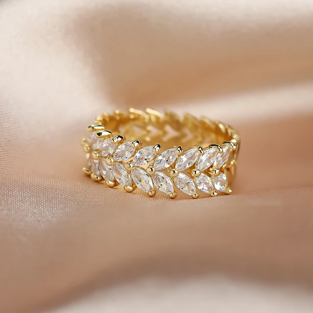 The Enhance Women Gold Band Ring