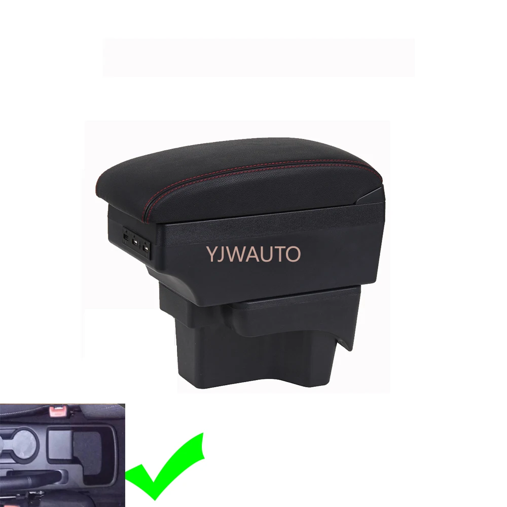 

Armrest For Kia Rio 2015 Center Console Box Car Arm Rest Ashtray Storage Box with CUP Holder