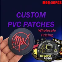 Custom 3D PVC & Embroidered Patches – Personalized Iron-On or Sew-On Rubber & Silicone Badges for Jackets, Hats, Uniforms, Bags & DIY Gear