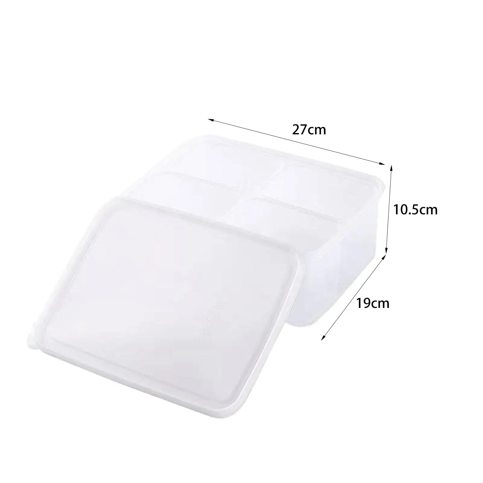 

Food Storage Box Clear 5L for Salad Lettuce Storage Fruit Storage Container