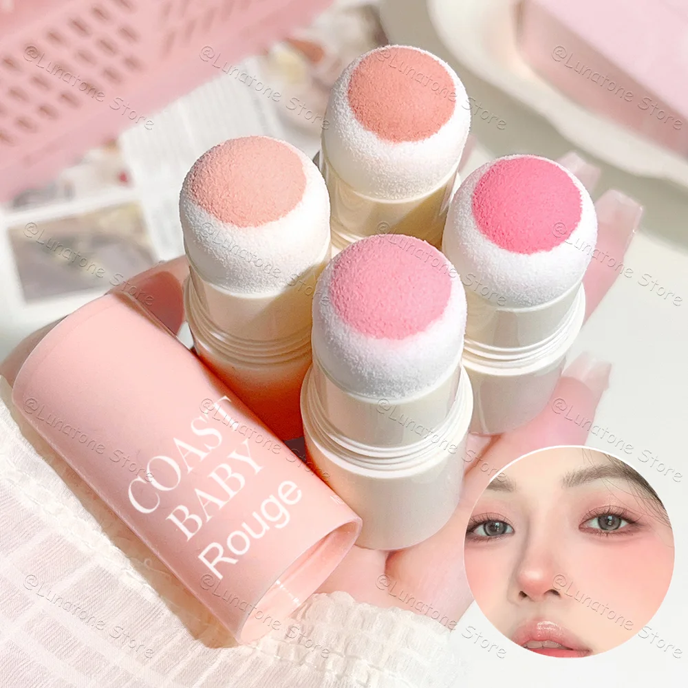 Blush Stick Soft Fog Blush Stick Dual-use For Lips And Cheeks