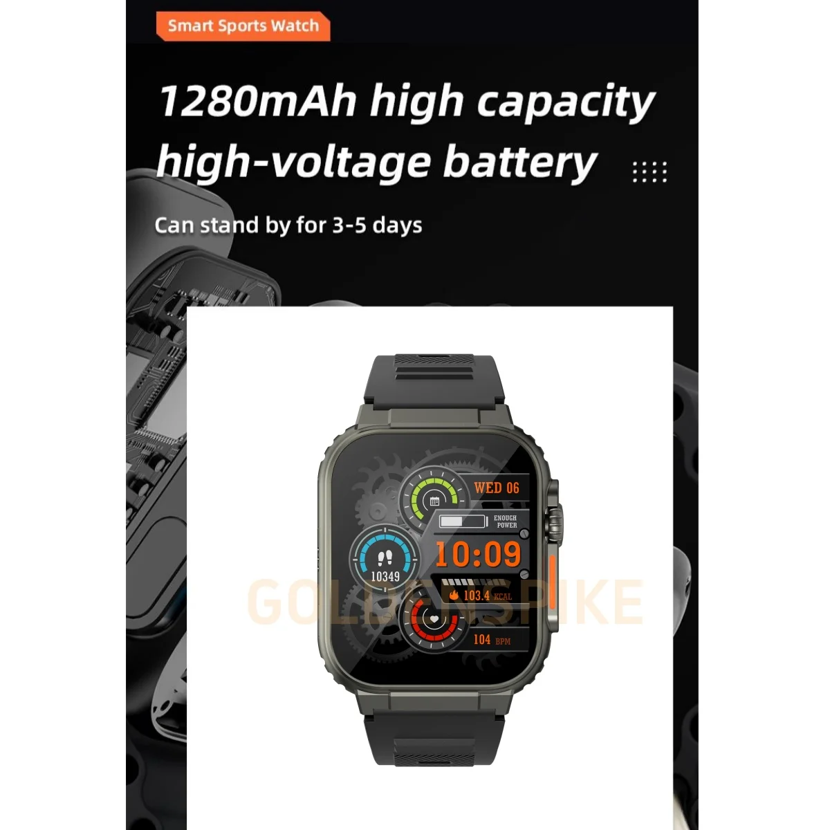 CDS9 Smartwatch S9 ��Ʈ�� �۷ι� ���� 128GB ���丮�� 4G Sim ī�� Play Store �� �ٿ�ε� 1280Mah ���͸� �ȵ���̵� ����Ʈ �ð�