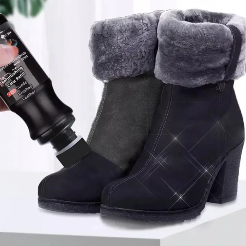 Schoenpoets Suede Laarzen Verven Suède Schoenen Speciale Renovatie - Main Image