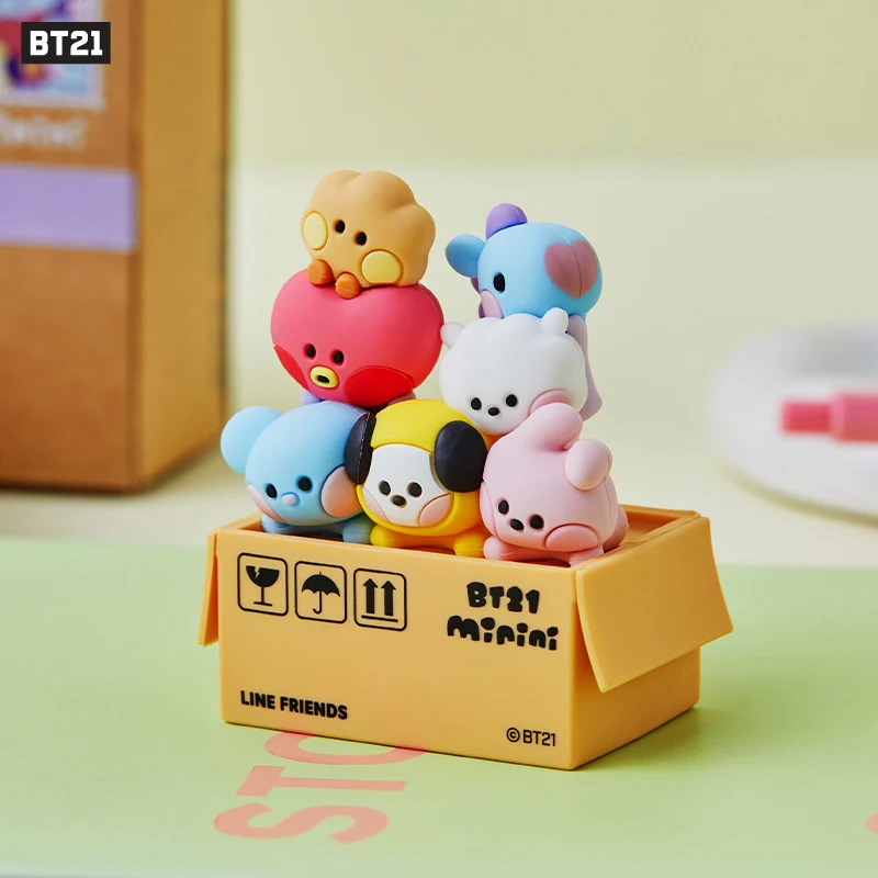 LINE FRIENDS Original BT21 Rj Cooky Koya Doll Bedroom Ambient