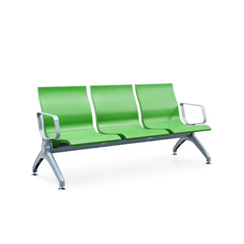 Aluminum Alloy PU Airport Bus High-speed Rail Station Waiting Chair, Public Rest , Hospital Clinic