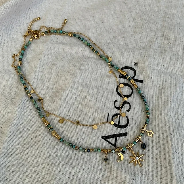 Shawna Bohemian Style Stone Beads Necklace 5