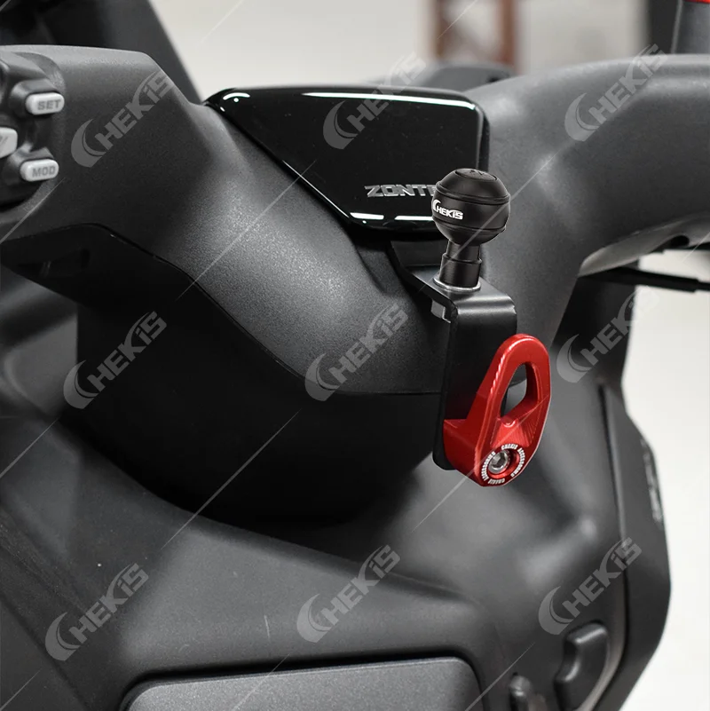 CHEKIS is suitable for ZONTES 368D 368M motorcycle modification accessories front storage hook front navigation mobile phone holder fixed seat hook