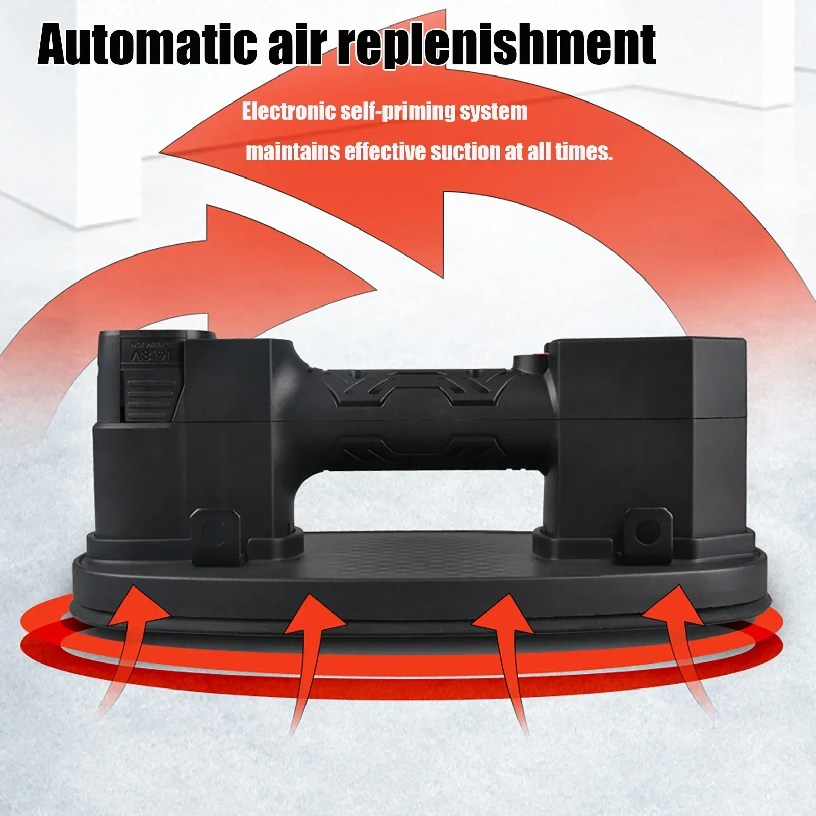 220kg Load Industrial Grade Glass Portable Electric Vacuum Ceramic Tile Board Strong Heavy-duty Air Pump Suction Cup Machine