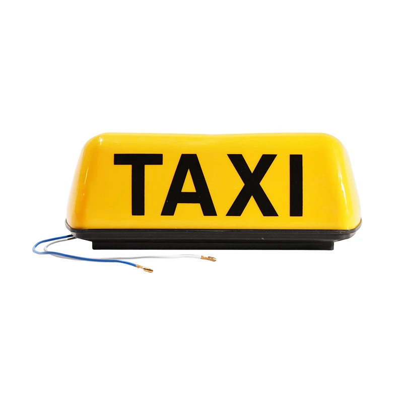 12v Dc Taxi Light Suction Roof Waterproof Top Sign