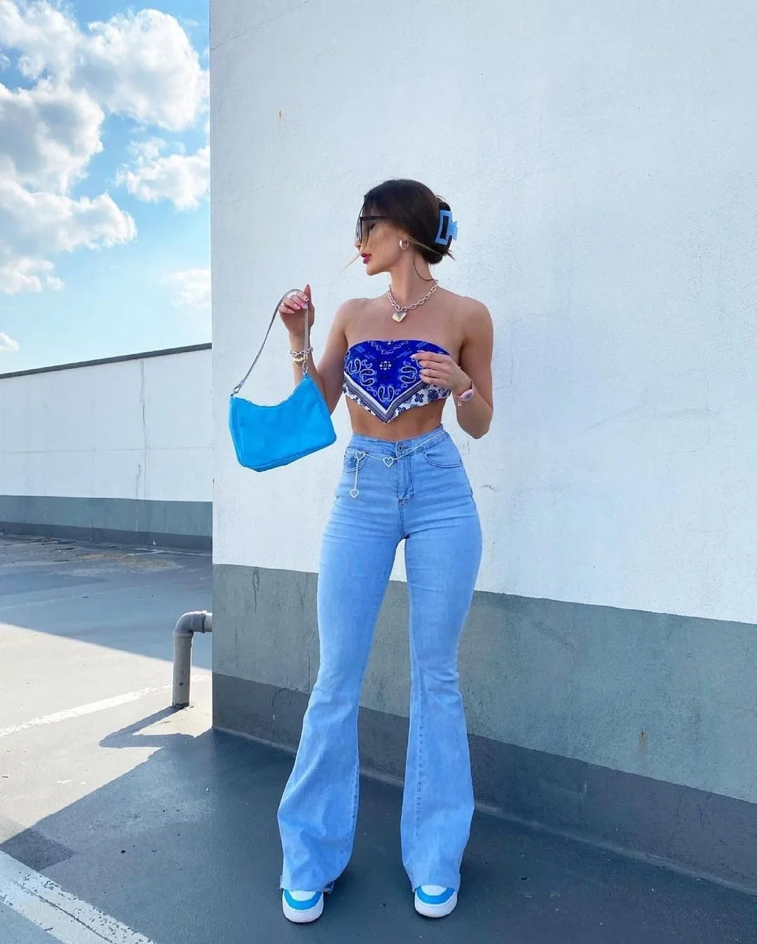 slim fit European Style High Waist Jeans Spring Summer Female Trouser Denim Woman Pants ksubi jeans