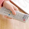 Universal Waterproof Silicone TV Remote Control Cover Clear Shrink Film TV Remote Control Protective Case Dust Proof Cover 2
