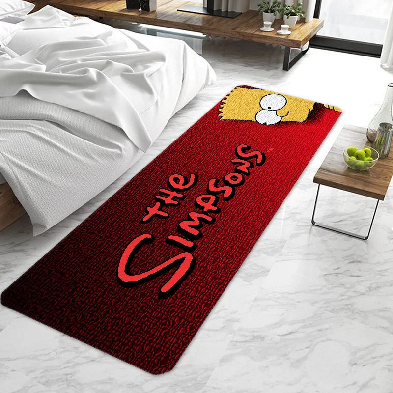 

Hot Cartoon Simpsons Door Mat Entrance Doormat Non-slip Washable Kitchen Carpet Living Room Hallway Rugs Door Mats Bathroom Bath