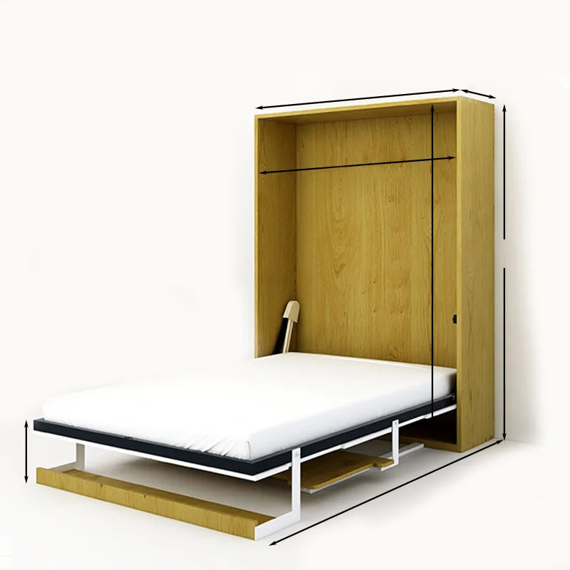 ModernNordicdesignmurphybedswallbedspacesavingfurniture