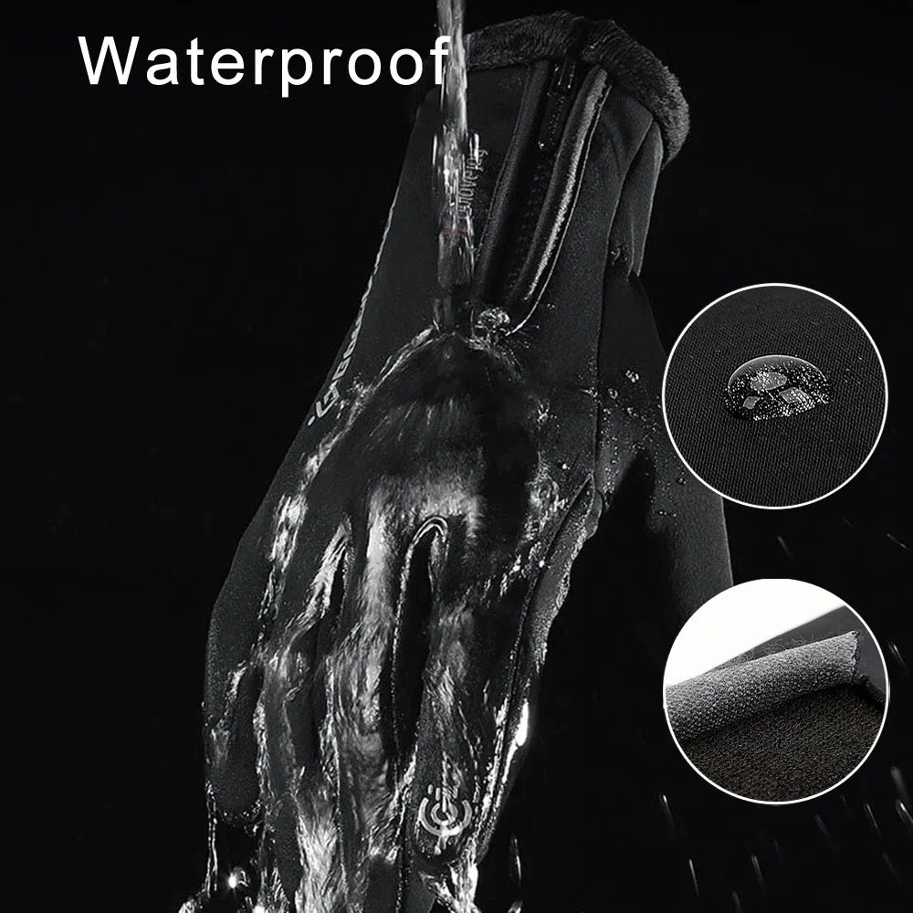 Winter Waterproof Fishing Gloves 6