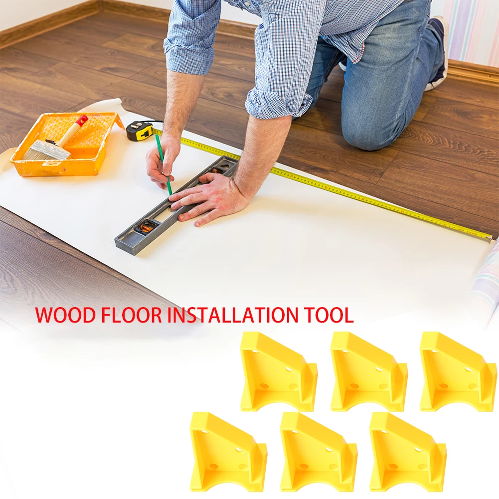 20pcs Wood Floor Gasket Laminate Flooring Spacers Double Head Hardwood