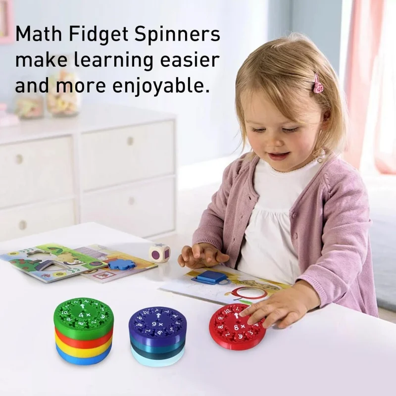 Math Fidget Spinner – Add & Subtract 3