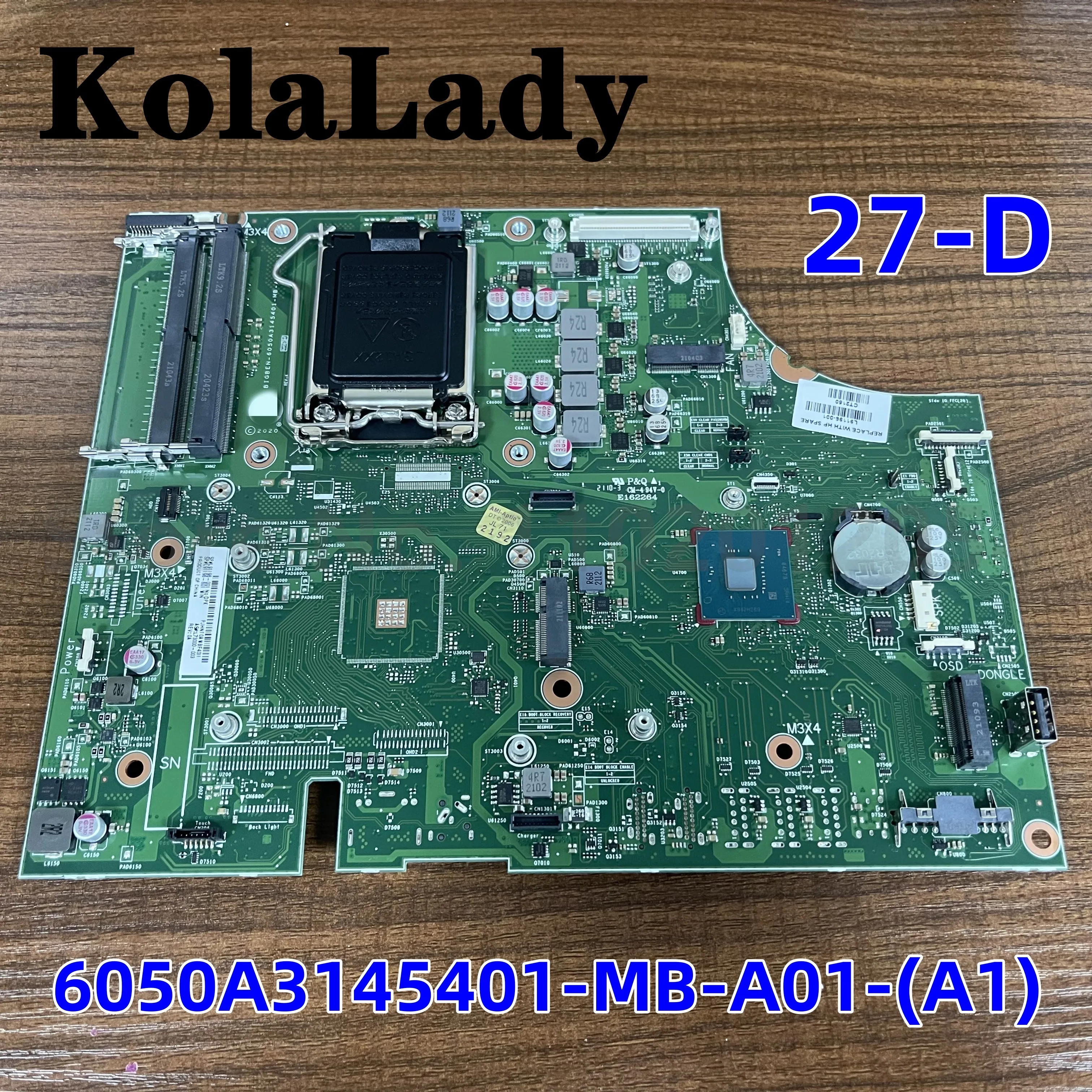 NEW6050A3145401MBA01ForHPPavilion27DAIOMotherboardL91196001