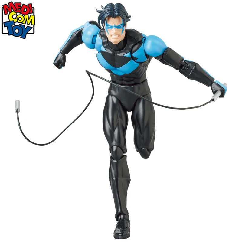 

In Stock Original Medicom Toy MAFEX No 175 NIGHTWING BATMAN: HUSH Ver Anime Figure Model Collecile Action Toys Gifts