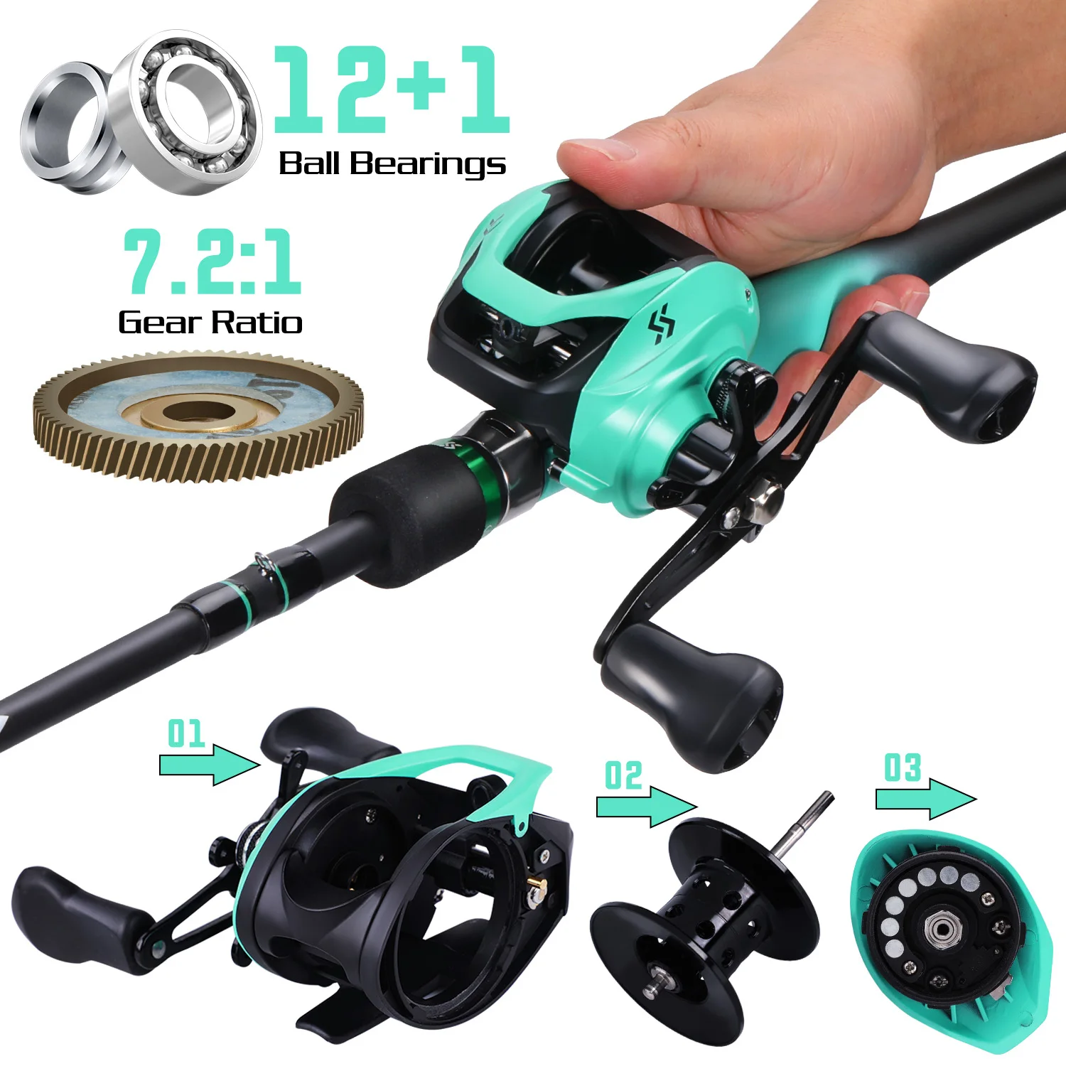 Zebco Kids Rambler Spinning Reel And Fishing Rod Combo,, 47% OFF