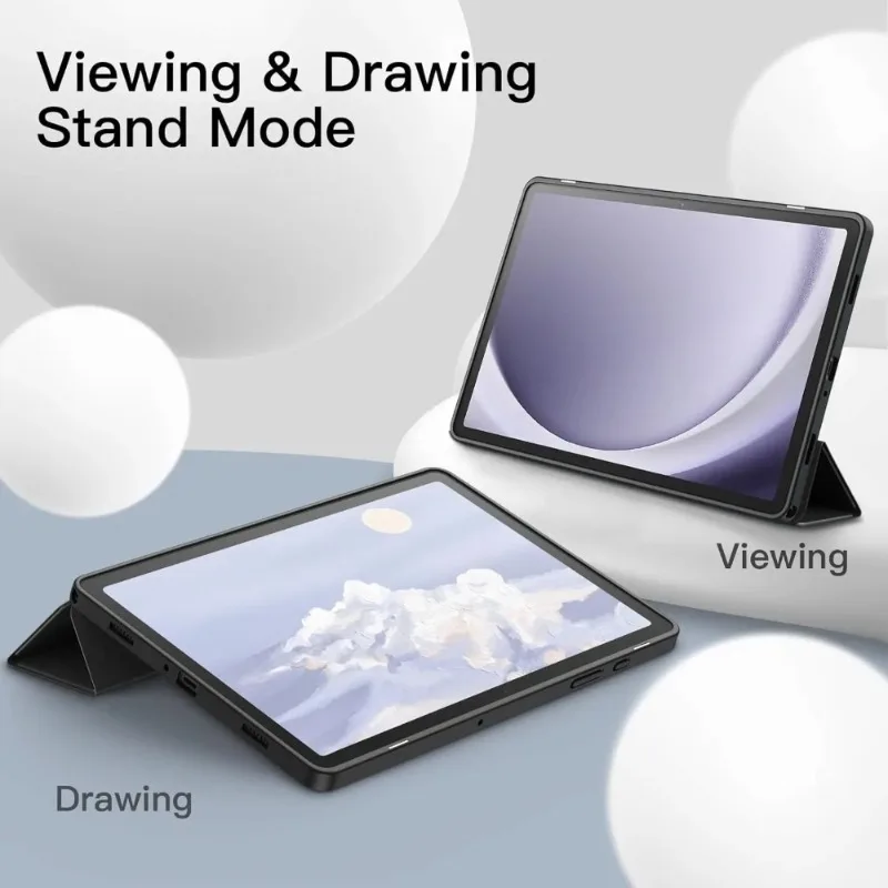 Enhanced Protective Silicone Stand Case for 11'' Tablets - Tri-folding Design