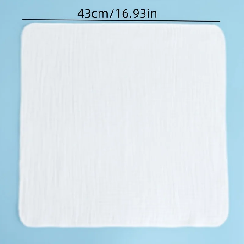 6pcs of Solid Color, Pure Gauze Cloth, Reusable Diapers That Are Lightweight And Breathable - 2